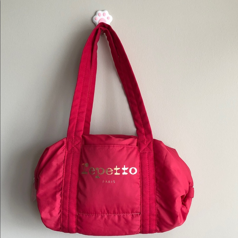 Repetto Raspberry Red Pink Super Puff Ballet Bag 🩰♥️♥️💕💕🎀🎀✨✨